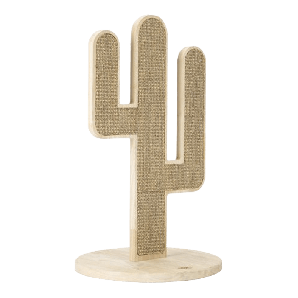 Krabpaal houte cactus - Naturel - 35x35x62cm - Designed By Lotte