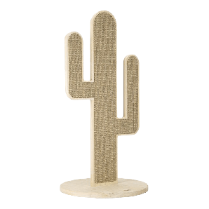 Krabpaal houte cactus - Naturel - 40x40x80cm - Designed By Lotte
