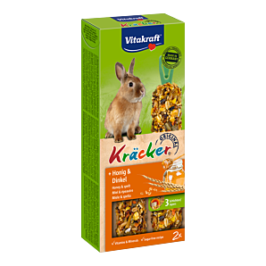 Kräcker Original konijn met honing en spelt 2in1 - Vitakraft - knaagdiersnacks