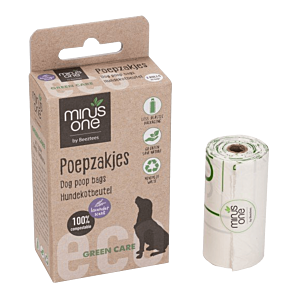 Minus One Poepzakjes - Hond - Lavendel - 3x15 ST - Beeztees