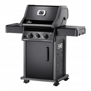 Napoleon Rogue XT 365 - Zwart met infrarode zijbrander - Gas barbecue