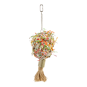 Papyr bouket parkietenspeelgoed - Meerkleurig  - L 41cm