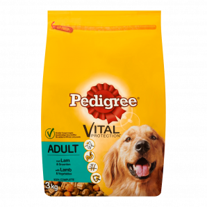 Pedigree Vital Protection Adult Brokken - Lam & Groenten - Hondenvoer - 3 kg hondenvoer
