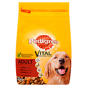Pedigree Vital Protection Adult Brokken - Rund - Hondenvoer - 3 kg hondenvoer