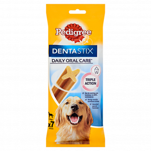 Pedigree Dentastix Maxi Kauwstaaf - Gebitsverzorgende Hondensnack - 7 Stuks hondenvoer
