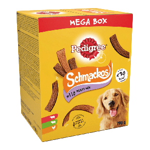 Pedigree Megabox Schmackos - Hondensnacks - 110st hondenvoer