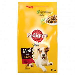 Pedigree Vital Protection Mini Adult Brokken - Rund & Groenten - Hondenvoer - 1