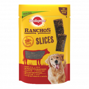 Pedigree Ranchos Slices Beef 60g hondenvoer