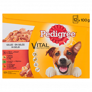 Pedigree Adult Maaltijdzakjes - Vlees & Gevogelte in Gelei - 12 x 100 g hondenvoer