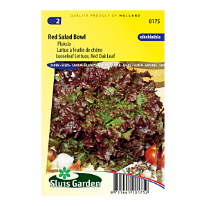 Pluksla Red Salad Bowl - Sluis Garden - Zaden