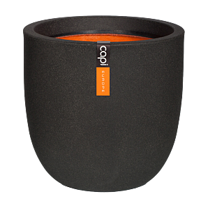 Capi Bloempot bol Smooth NL 35x34 - Urban - zwart