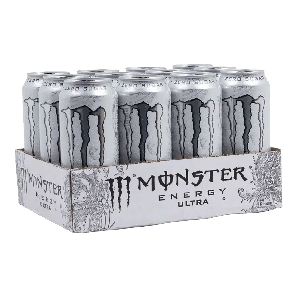 Tray Monster Energy Drink Ultra White - 12st - Frisdrankvoordeel - frisdrank kopen
