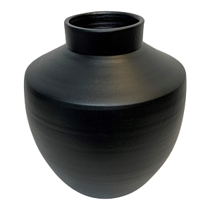 Vaas Creswell - d31 x h36cm - Mat Zwart