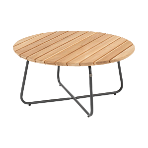 Verdi Coffee Tafel - ø 73 cm - Natural Teak