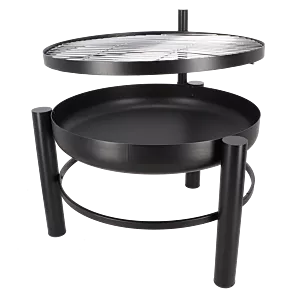 Vuurschaal met BBQ rooster - L -Fancy Flames
