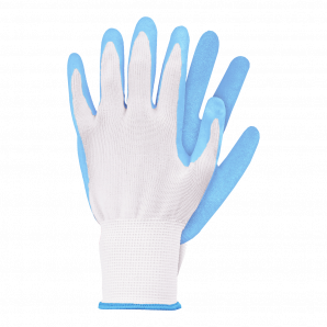 Werkhandschoenen latex lichtblauw - M - TalenTools