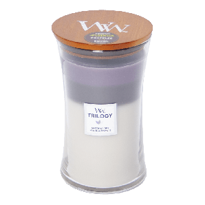 Woodwick Amethyst Sky Trilogy Large Candle - Geurkaars