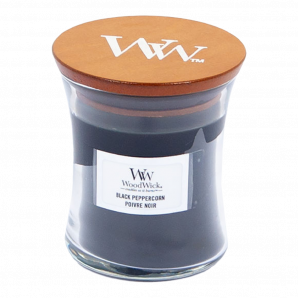 Woodwick Black Peppercorn Mini Candle - Geurkaars