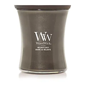 WoodWick Melanite Mist - Gun Metal - Medium Candle - Geurkaars