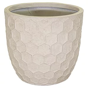 Bloempot Yara Egg Pot - d39 x h38cm - Beige